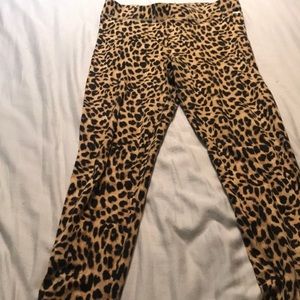 Victoria secret cheetah leggings